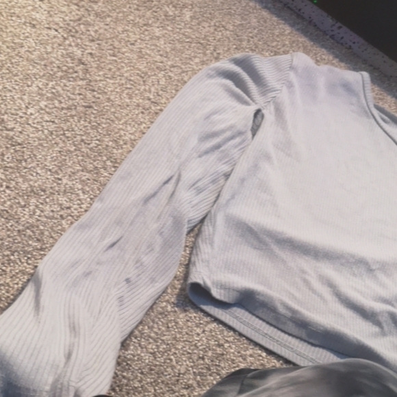 Long sleeve crop top - Picture 3 of 4